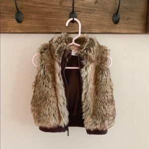 Faux Fur Vest Toddler
